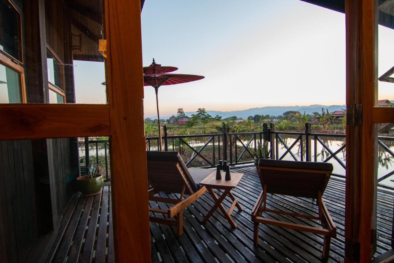 Inle Heritage Stilt Houses Ywama Exterior photo